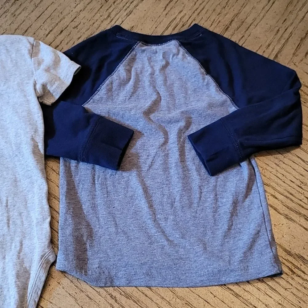 24 month boys onsie and lomg sleeve shirt bundle